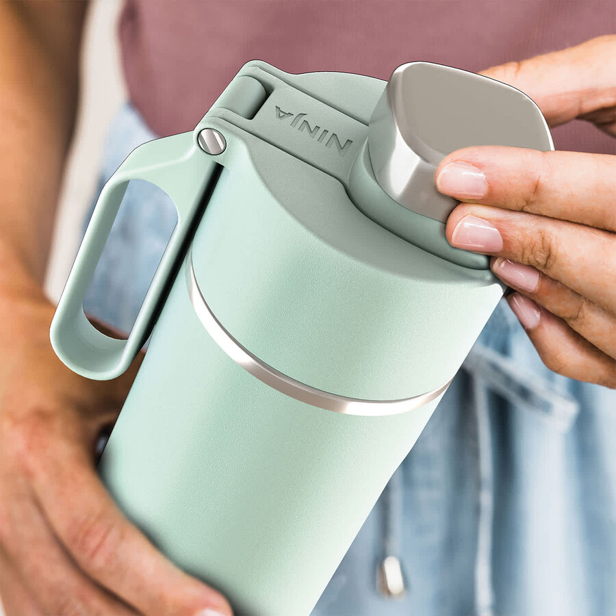 ninja thirsti 530 ml borraccia da viaggio – menta dw1801euukmt