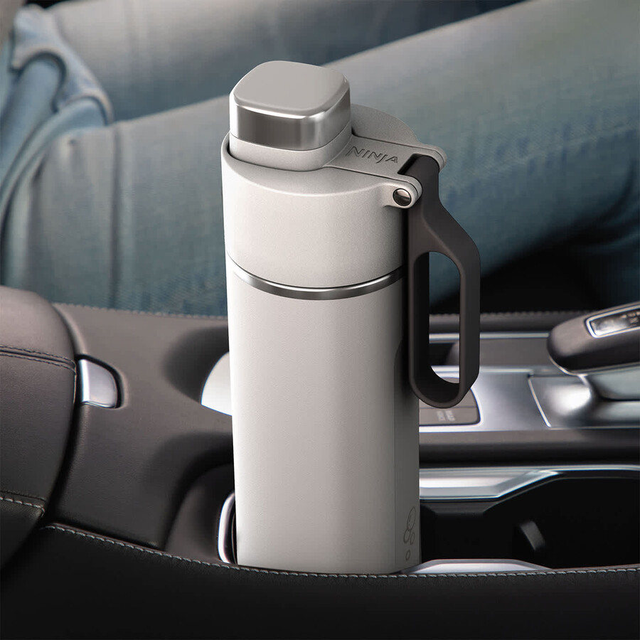 ninja thirsti 530 ml borraccia da viaggio – bianco dw1801euukwh