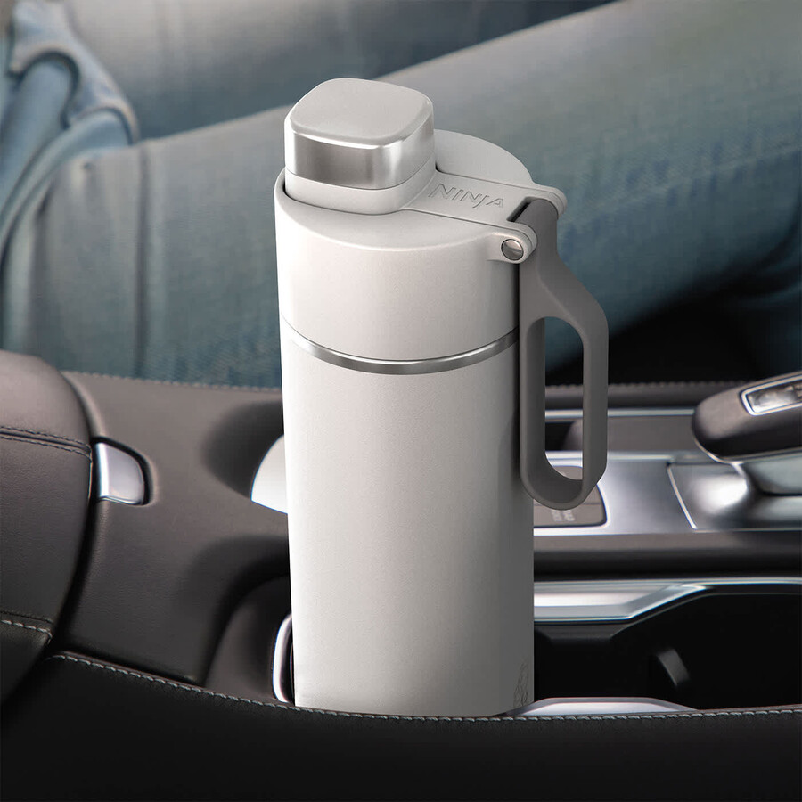 ninja thirsti 700 ml borraccia da viaggio – bianco dw2401euukwh