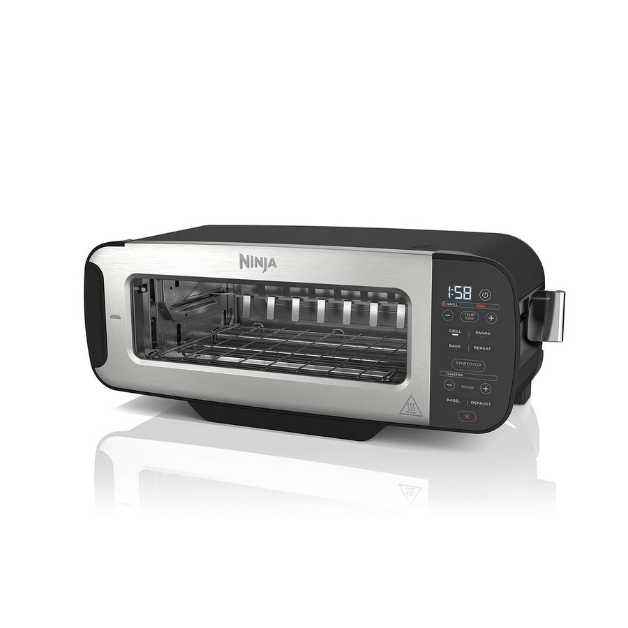 ninja foodi 3 in 1 tostapane grill e pressa per panini nero st200uk