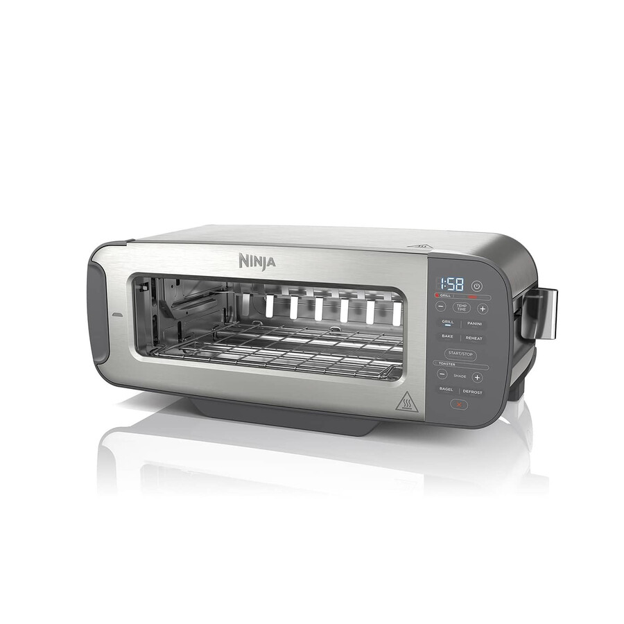 ninja foodi 3 in 1 tostapane grill e pressa per panini acciaio inox st202uk