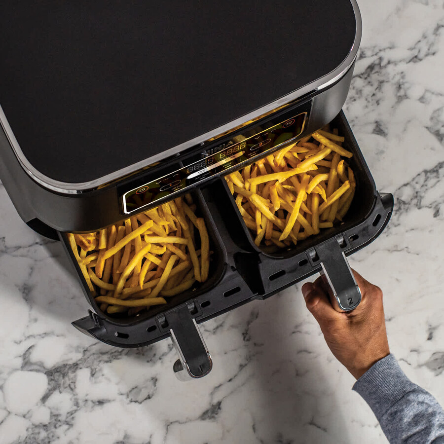 friggitrice ad aria doppia zona ninja foodi 4 in 1 76 litri af200uk