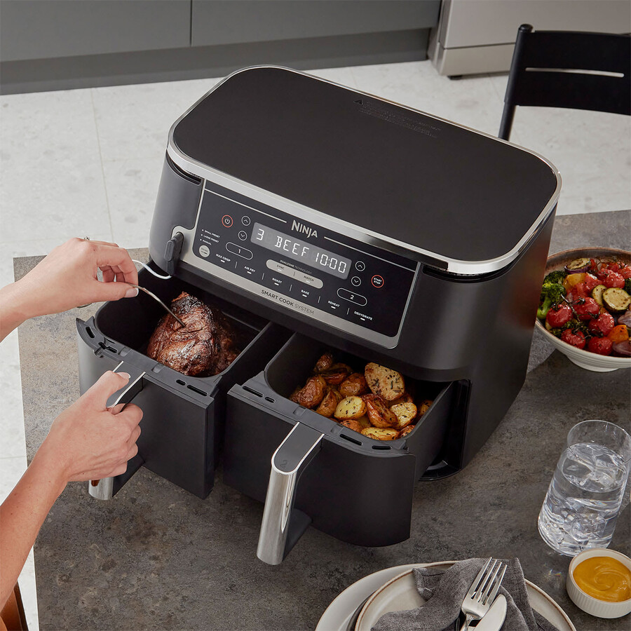 friggitrice ad aria ninja foodi max dual zone con sistema smart cook af451uk