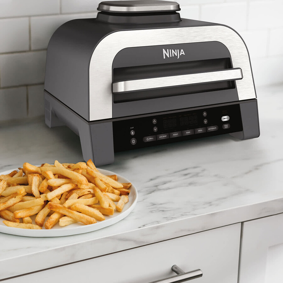 ninja 6-in-1 max grill e friggitrice ad aria dg551uk
