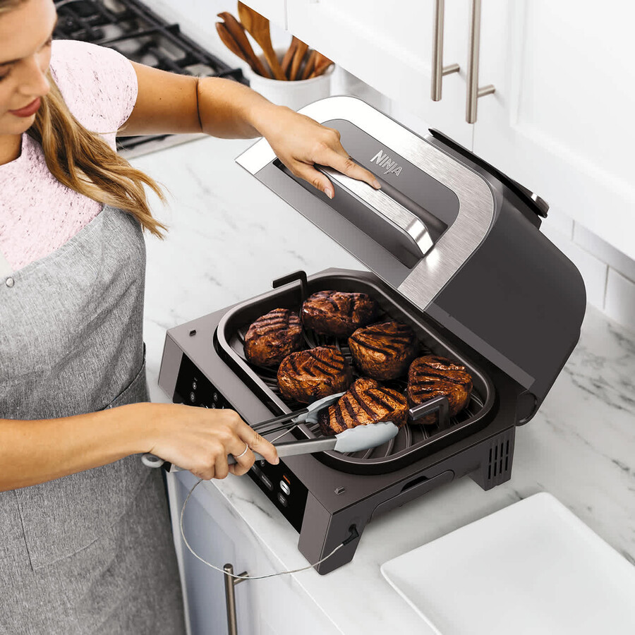 ninja 6-in-1 max grill e friggitrice ad aria dg551uk