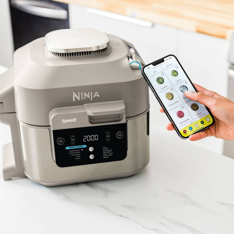 ninja speedi 12 in 1 multicooker friggitrice ad aria e pentola a cottura lenta on500ukstgd