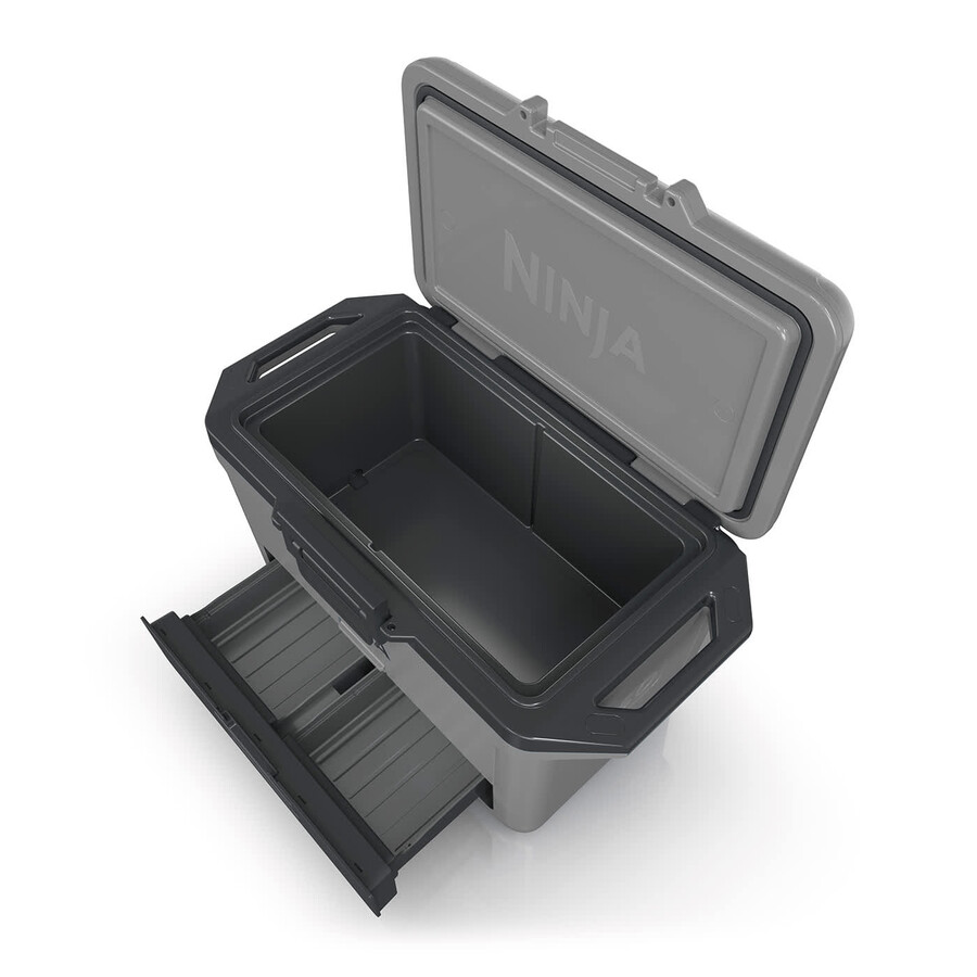 ninja frostvault 50qt47l hard cooler - grigio ardesia fb151ukgy