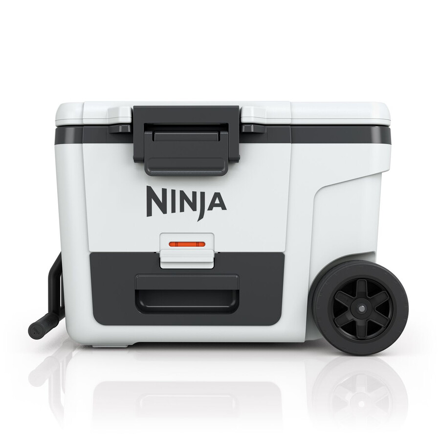 ninja frostvault 45qt42l frigorifero con ruote e zona asciutta bianco nuvola fb245ukwh