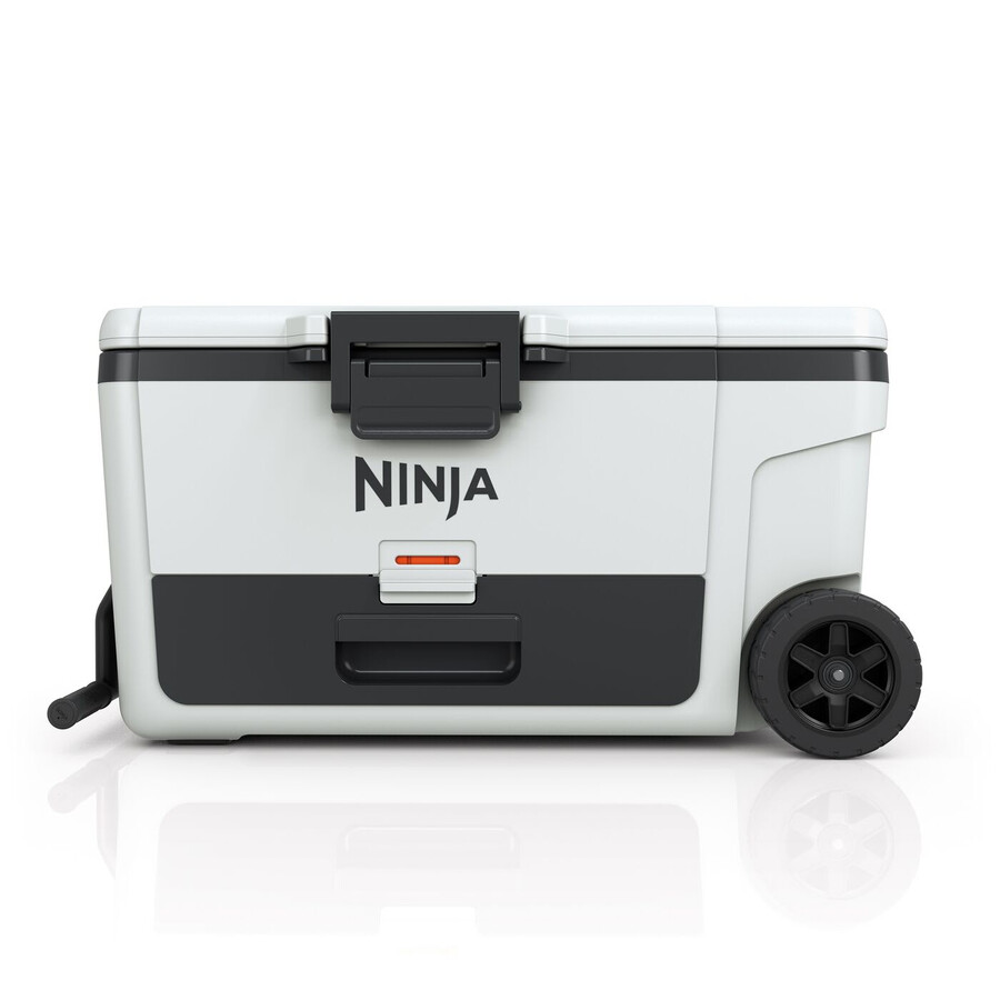 ninja frostvault 65qt61l frigorifero con ruote e zona asciutta bianco nuvola fb265euukwh