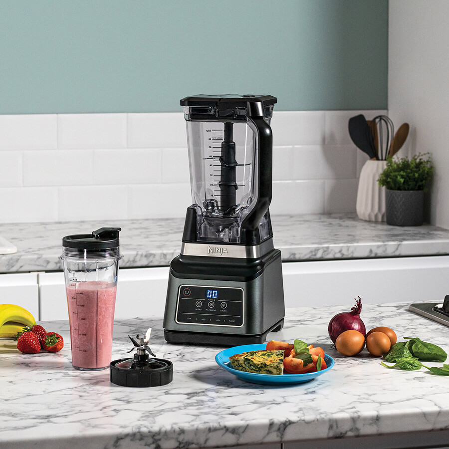 frullatore ninja 2 in 1 con auto-iq bn750uk