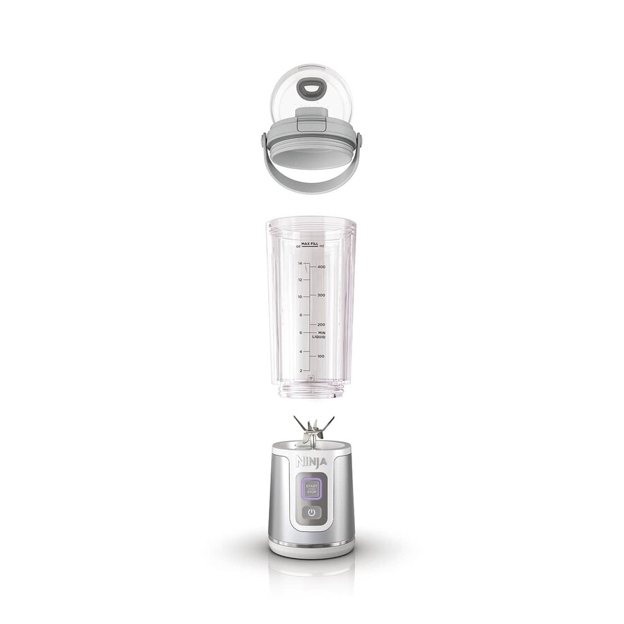 frullatore portatile senza fili ninja blast – bianco bc151ukwh