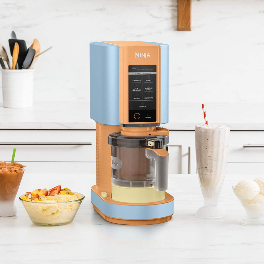 ninja creami gelatiera e macchina per dessert congelati - mirtilli zuccherati e albicocche nc300ukaopl