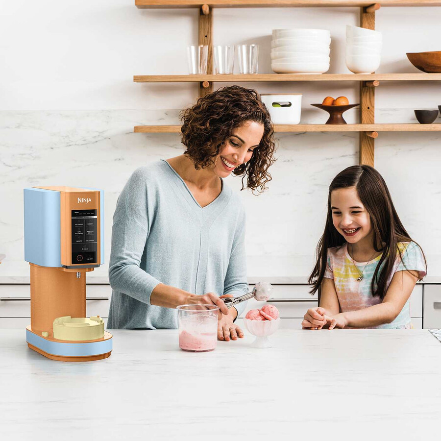 ninja creami gelatiera e macchina per dessert congelati - mirtilli zuccherati e albicocche nc300ukaopl