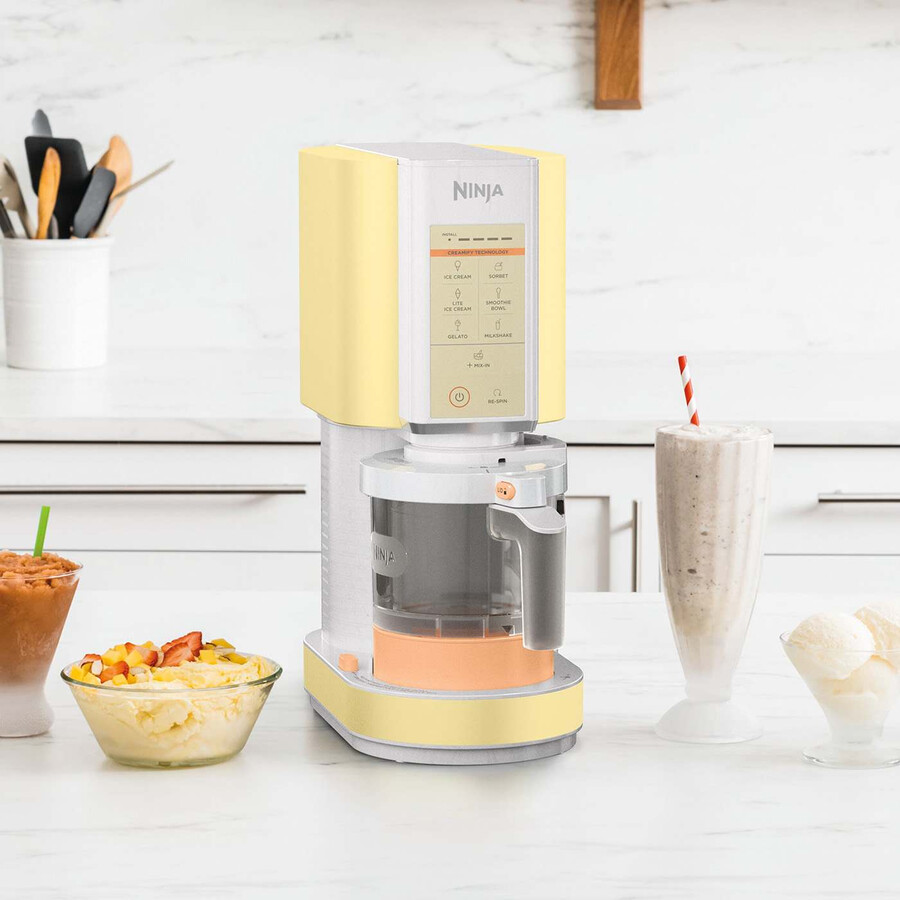 ninja creami gelatiera e macchina per dessert ghiacciati - meringa al limone speziata nc300ukcs