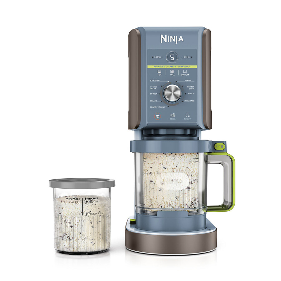 ninja creami deluxe gelatiera e macchina per bevande ghiacciate nc501uknd