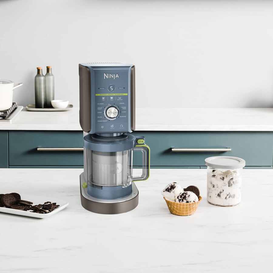 ninja creami deluxe gelatiera e macchina per bevande ghiacciate nc501uknd