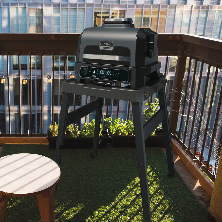 ninja woodfire pro xl barbecue elettrico e affumicatore og850uk