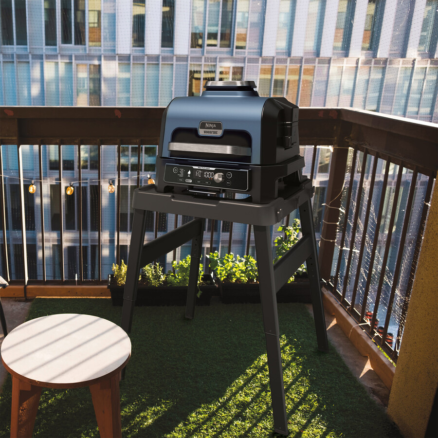 ninja woodfire pro connect xl barbecue elettrico e affumicatore