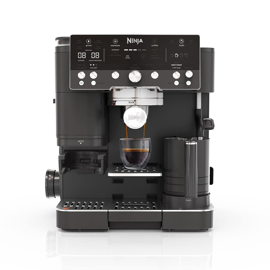 macchina per caffè espresso ninja luxe café premier - nera es601ukbk
