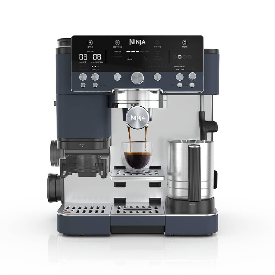 macchina per caffè espresso ninja luxe café premier - cyber space es601ukcy