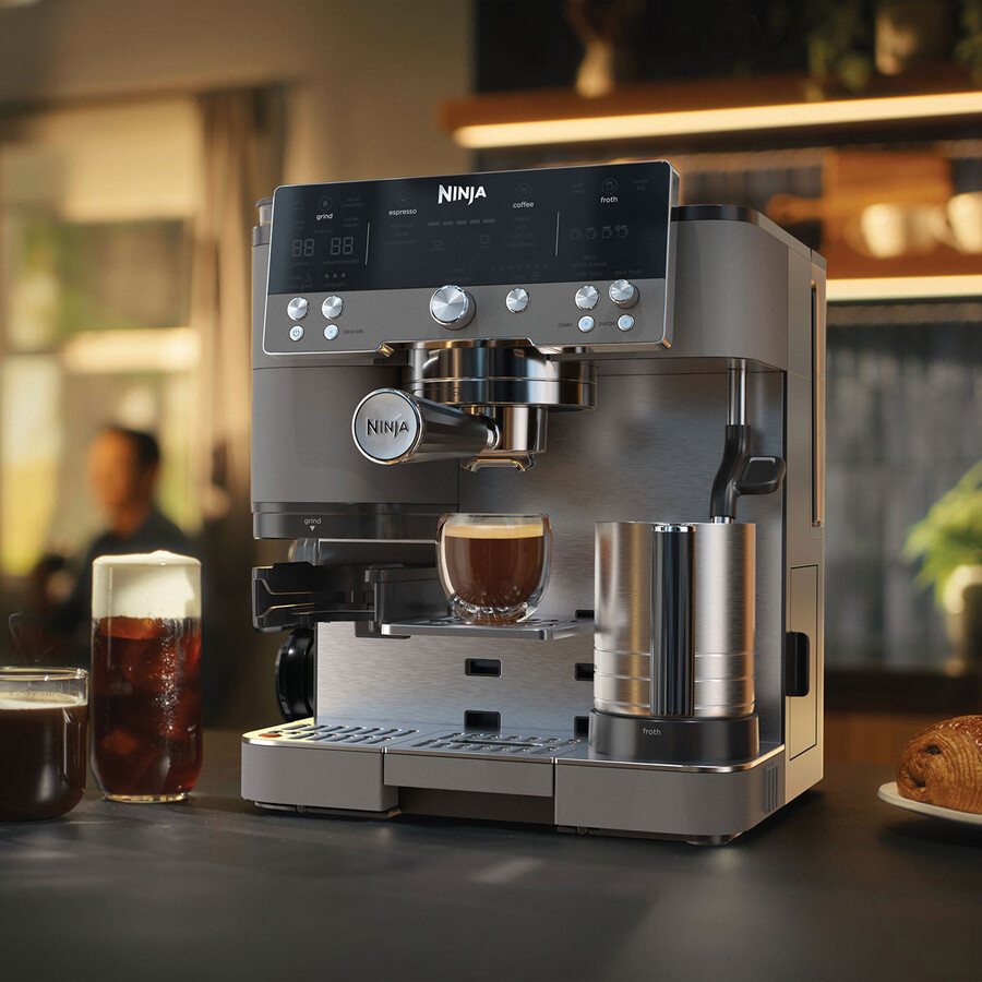 macchina per caffè espresso ninja luxe café premier es601ukgm