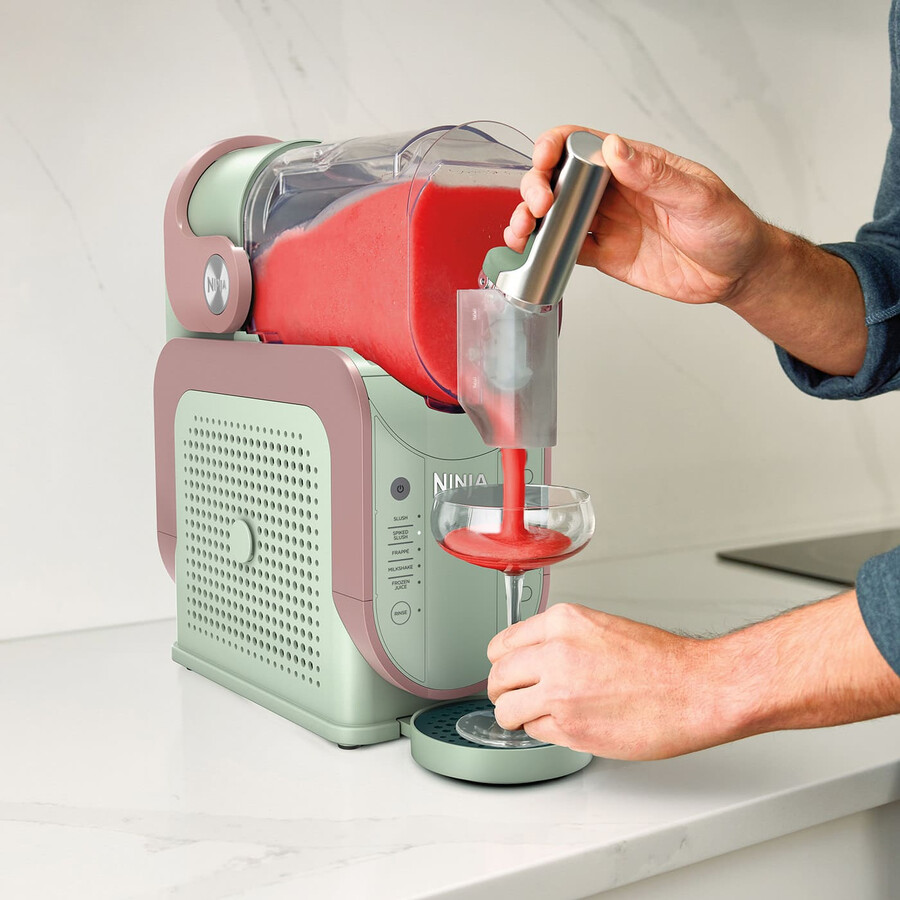 ninja slushi frozen drink maker - matcha alla fragola glassata fs301ukmtpk