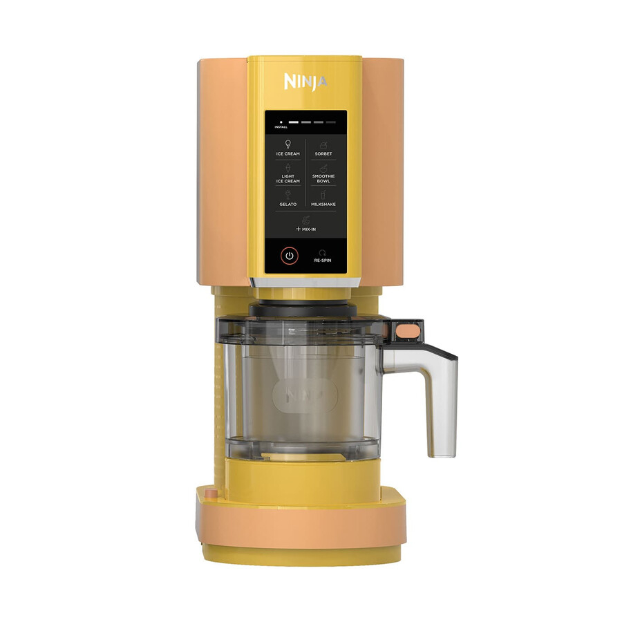 ninja creami gelatiera e macchina per dessert ghiacciati - arancia mango nc300ukao