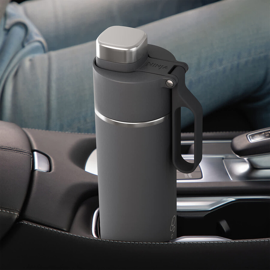 ninja thirsti 530 ml borraccia da viaggio – grigio dw1801euukgy