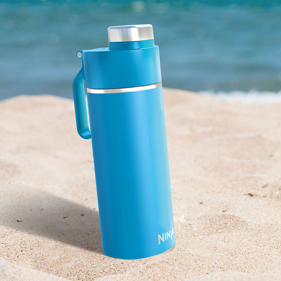 ninja thirsti 700 ml borraccia da viaggio – tropical blue dw2401euuksb