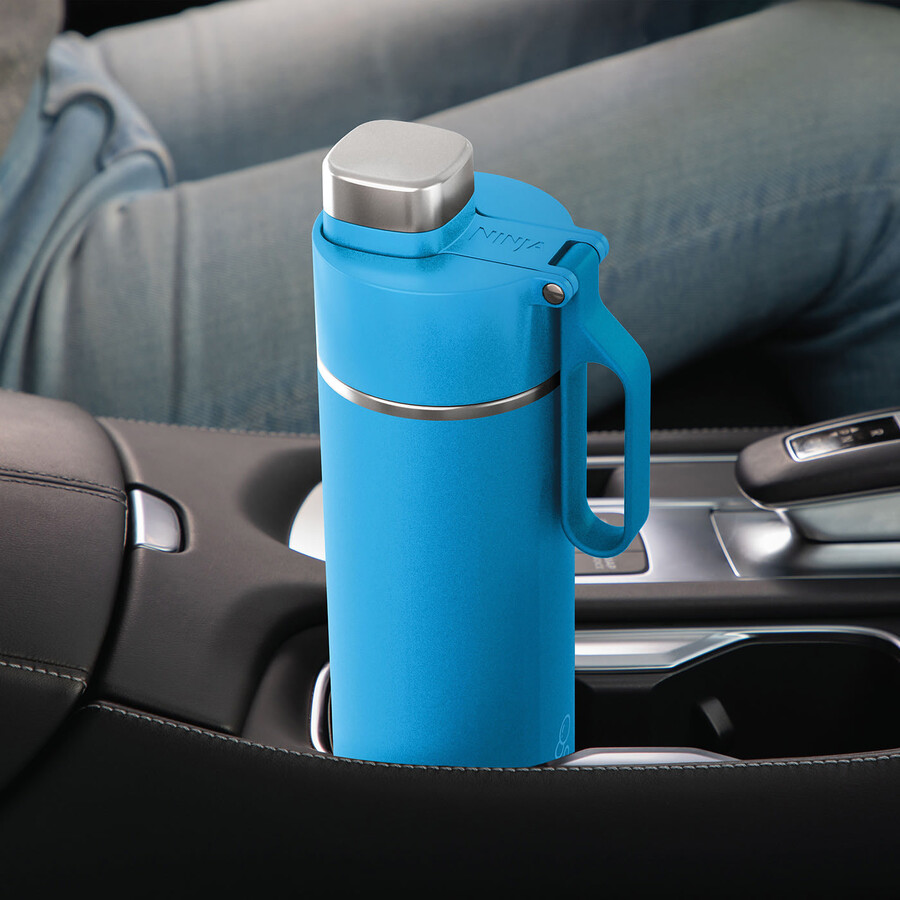 ninja thirsti 700 ml borraccia da viaggio – tropical blue dw2401euuksb