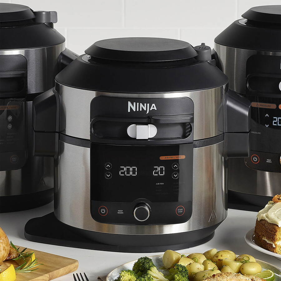ninja foodi 11-in-1 smartlid multi-cooker 6l ol550uk