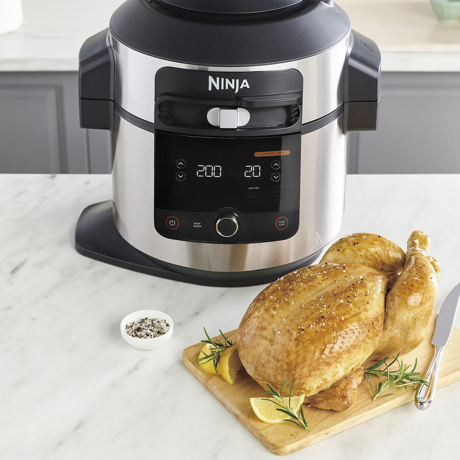 ninja foodi 11-in-1 smartlid multi-cooker 6l ol550uk