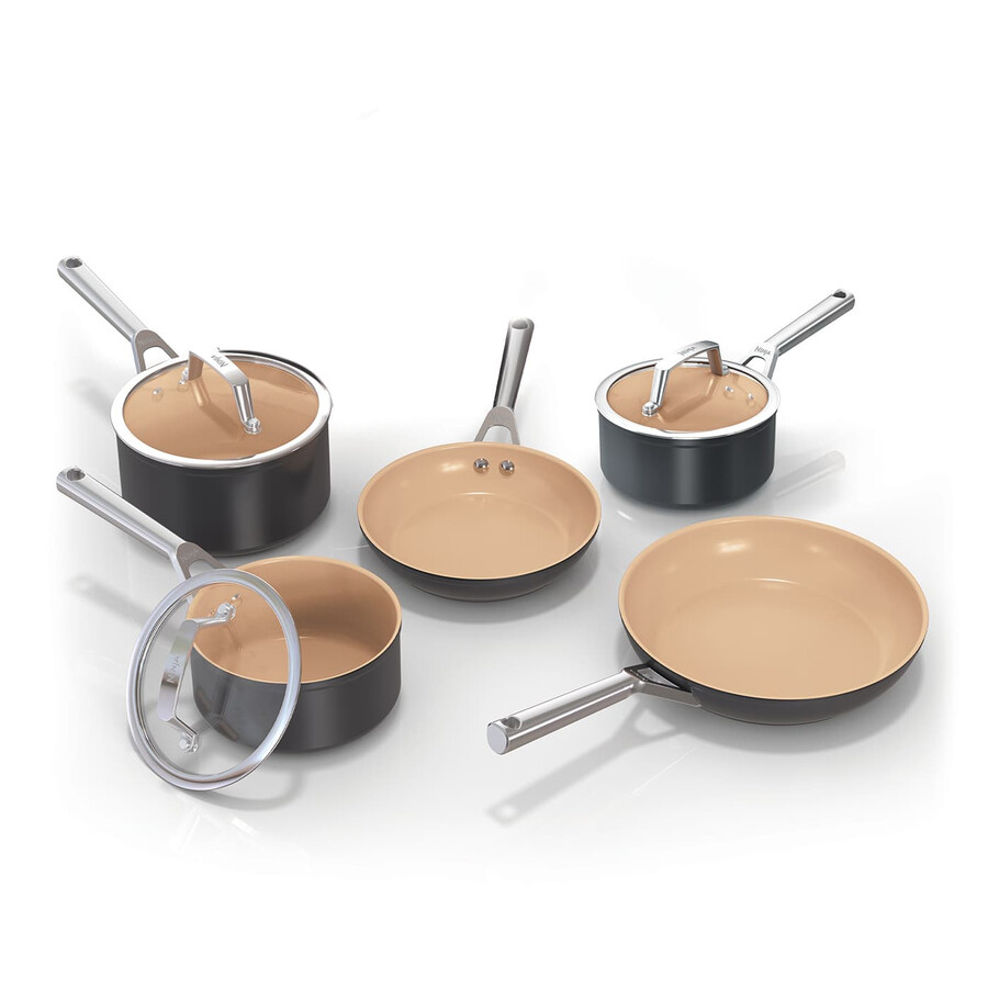 ninja extended life ceramic set da 5 pezzi per padella e casseruola cw95000uk