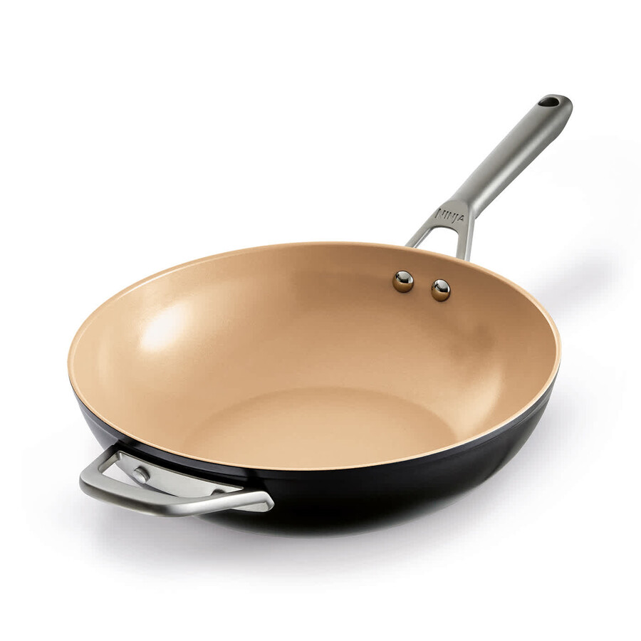 ninja extended life ceramic wok 28cm cw90928uk