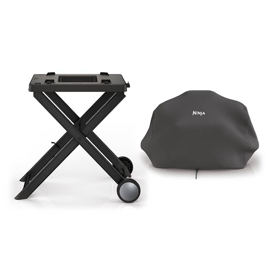 kit supporto e copertura per barbecue elettrico ninja woodfire