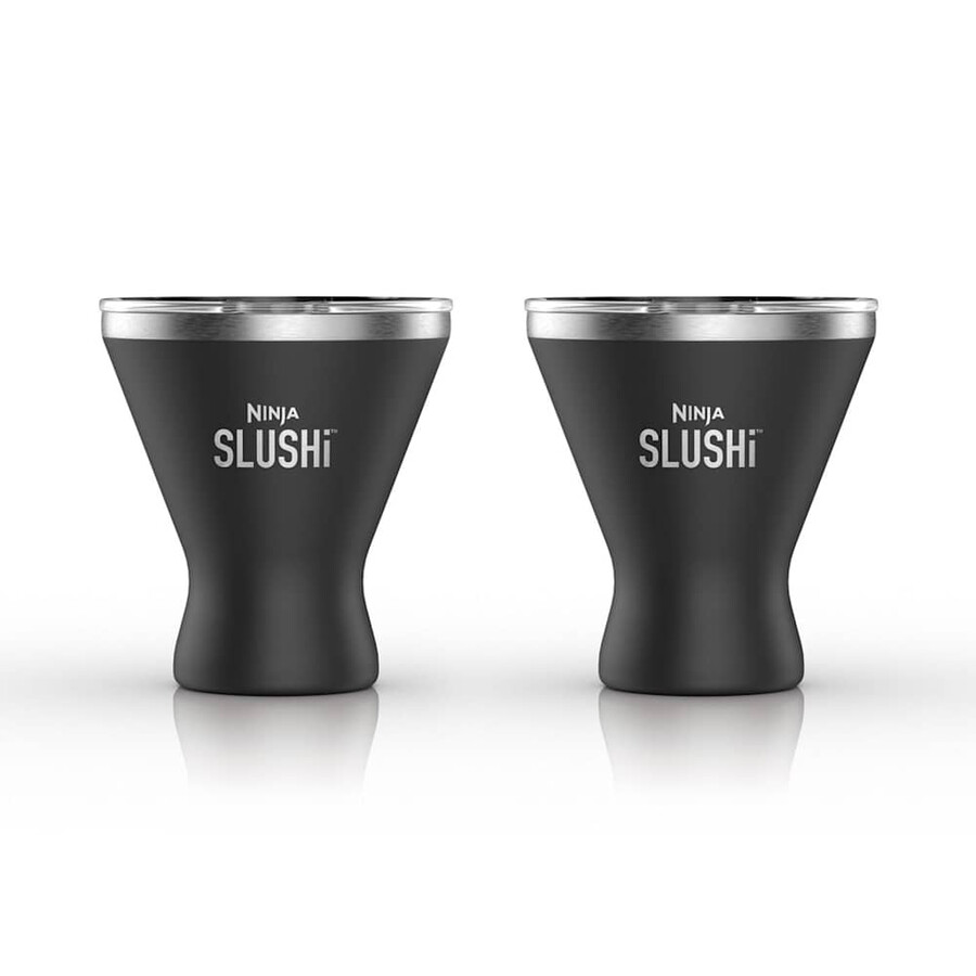 ninja slushi cocktail cup confezione da 2 – nero