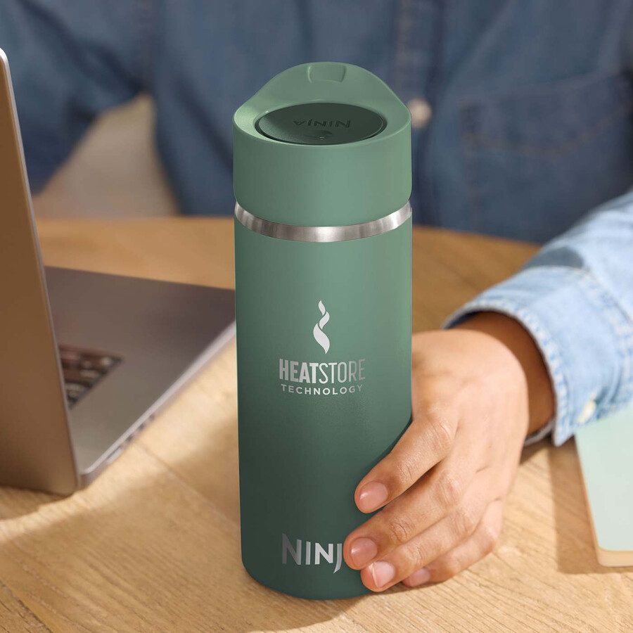 tazza da viaggio ninja sip perfect da 400 ml – verde dw1603euukgn