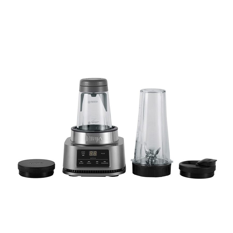 frullatore ninja foodi power nutri 2 in 1 con smart torque e auto-iq 1100w - cb100uk