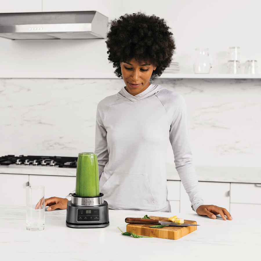 frullatore ninja foodi power nutri 2 in 1 con smart torque e auto-iq 1100w - cb100uk