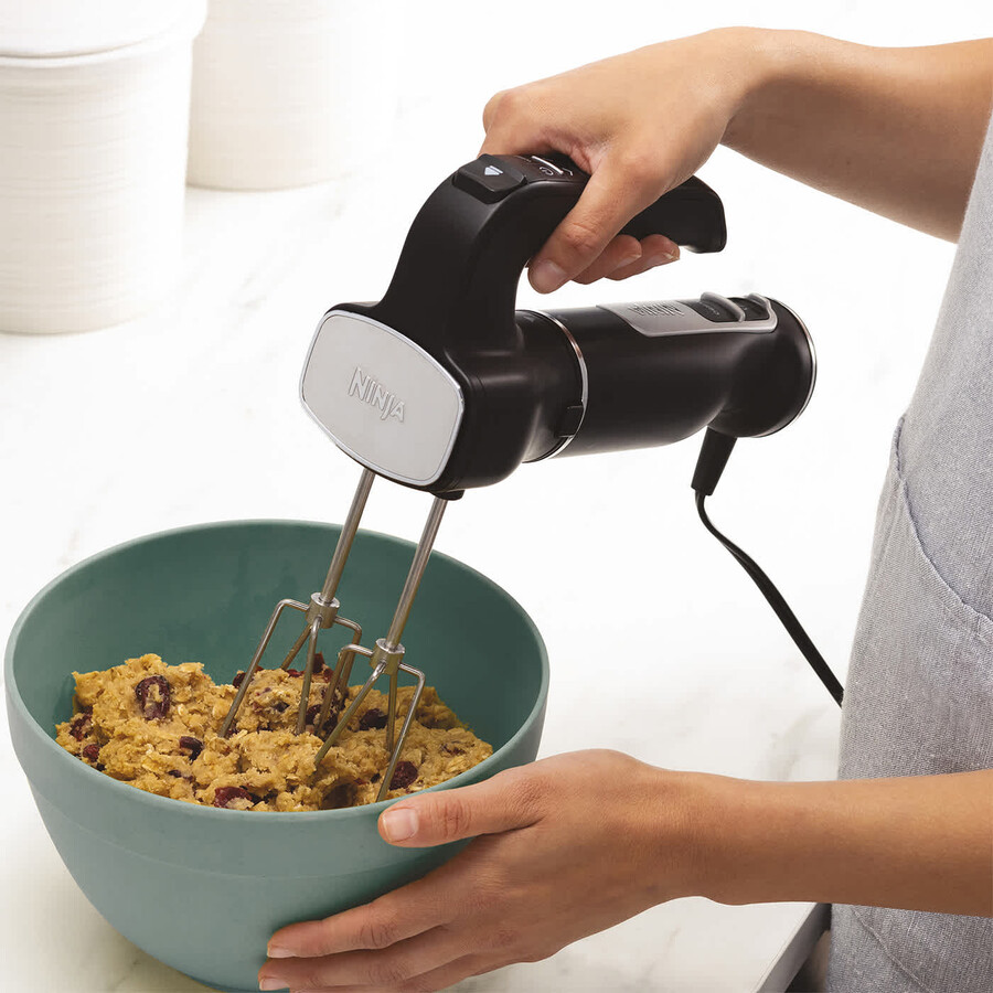frullatore a immersione mixer e tritatutto 3 in 1 ninja foodi ci100uk